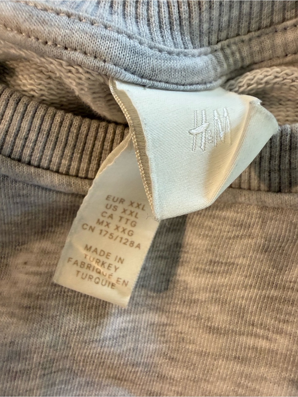 H&M Light Heather Gray Crewneck Sweatshirt - Picture 5 of 6